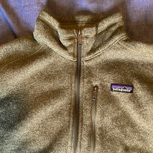 Men’s large Patagonia better sweater 1/4 zip